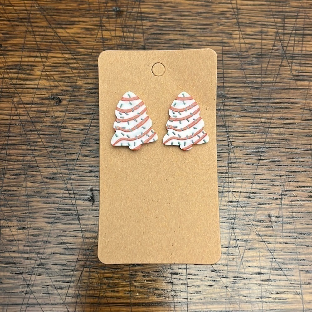 Little Debbie‎ Christmas Tree Earrings